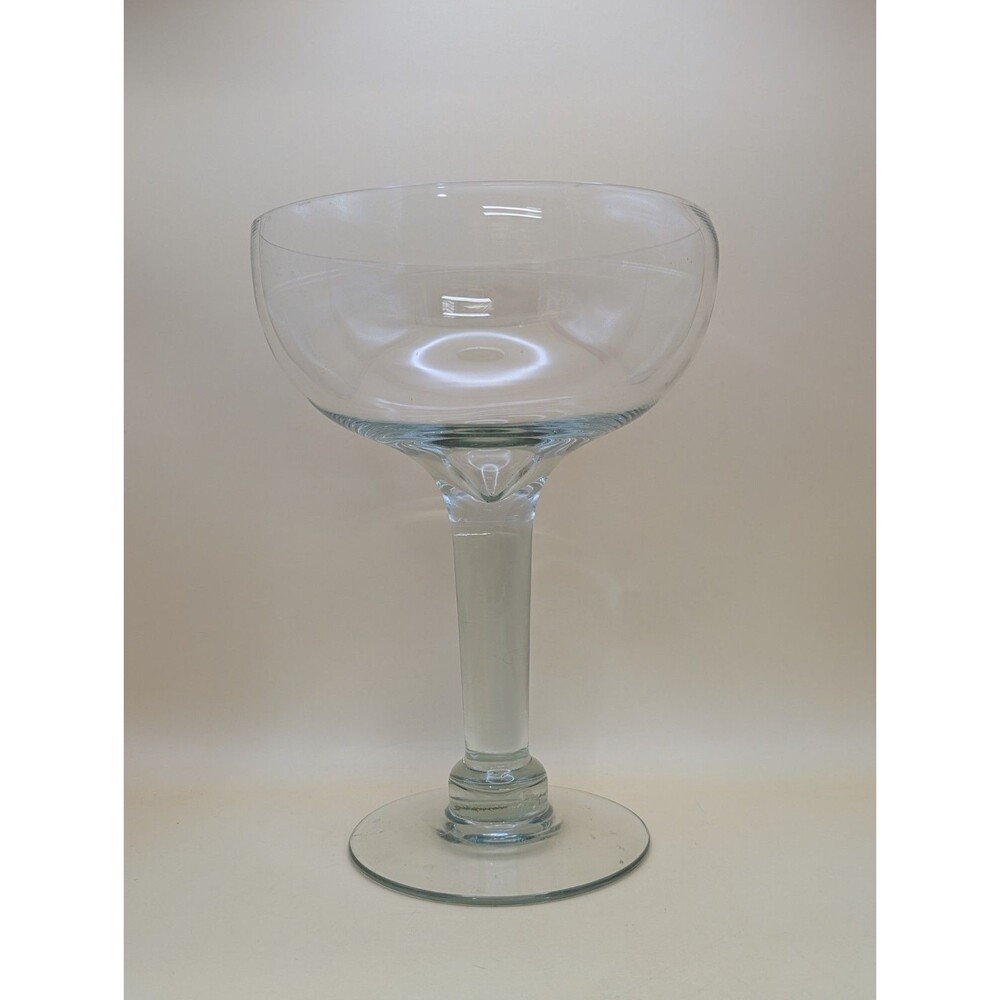 Giant Margarita Glass XL Jumbo Champagne Coupe Wine Goblet Party Centerpiece 10"